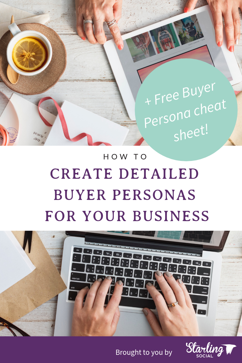 plus a free buyer persona cheat sheet - starling social 10 easy hacks for better instagram stories